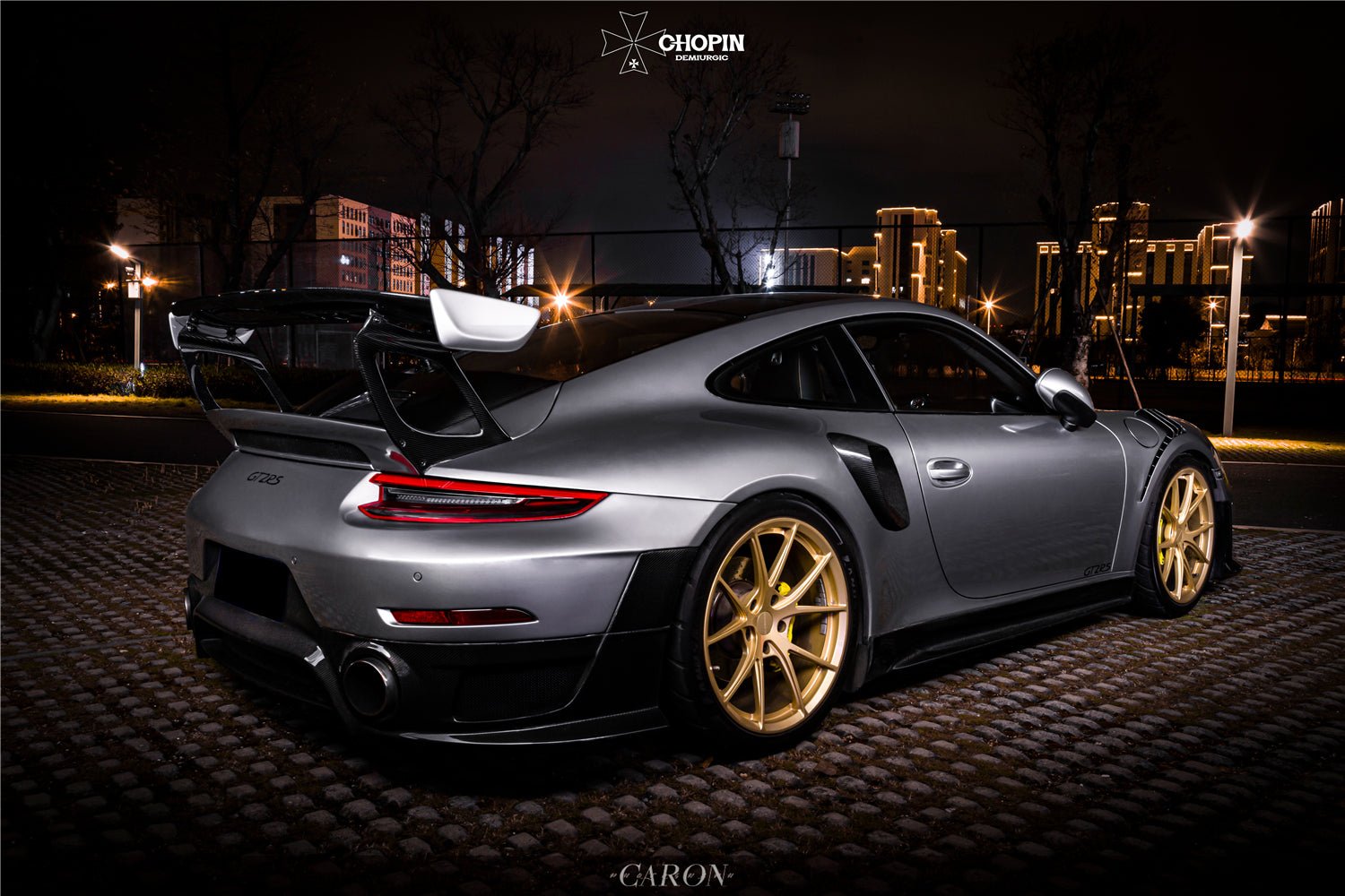 2012 - 2019 Porsche 911 991.1/991.2 Carrera/S GT2RS Style Carbon Fiber Quarter Panel Side Scoops